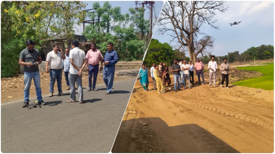 ड्रोन की ‘तीसरी आंख’ से कांपे नशे के सौदागर : घरघोड़ा-तमनार के दुर्गम इलाकों में प्रशासन का बड़ा एक्शन…