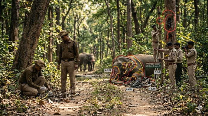 छत्तीसगढ़ के जंगलों में ‘लाल कोहरा’ : 3 साल, 562 मौतें; क्या अब सरकारी फाइलों में ही बचेंगे बाघ और हाथी?…