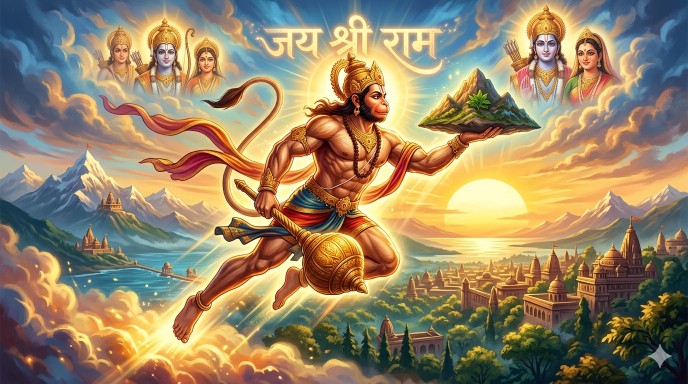 हनुमान : चेतना का महाविस्फोट – रामभक्ति के उस ‘महा-विज्ञान’ का उद्घोष, जिसने काल को भी जीत लिया!…