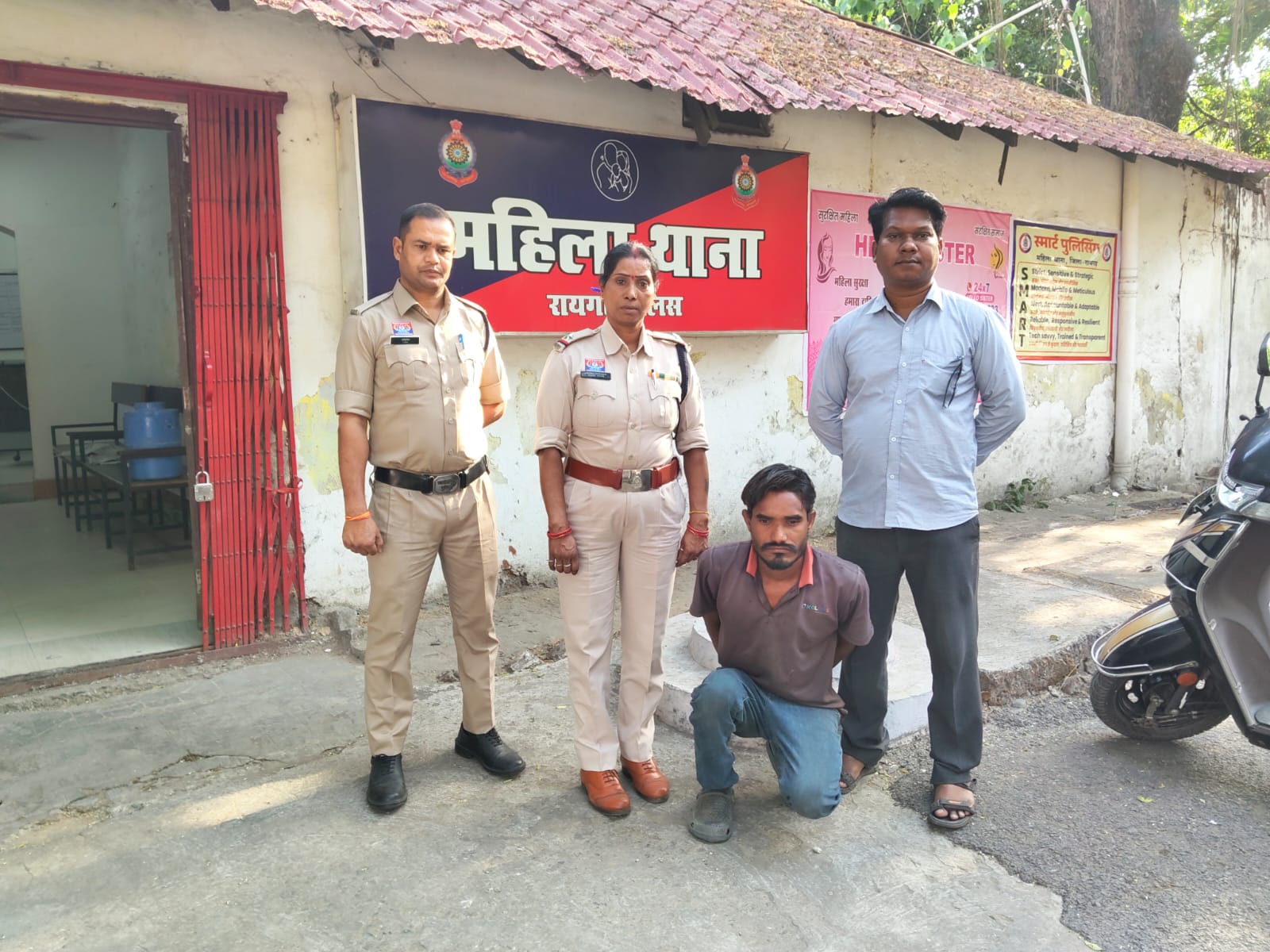 रायगढ़ पुलिस का कड़ा प्रहार : मासूम से दरिंदगी की कोशिश करने वाला पड़ोसी सलाखों के पीछे…