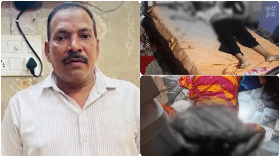 रायपुर में खूनी सवेरा : बर्खास्त सिपाही ने कुल्हाड़ी से पत्नी और बेटी के किए टुकड़े, फिर खून से सने हाथ लेकर पहुंचा थाने!