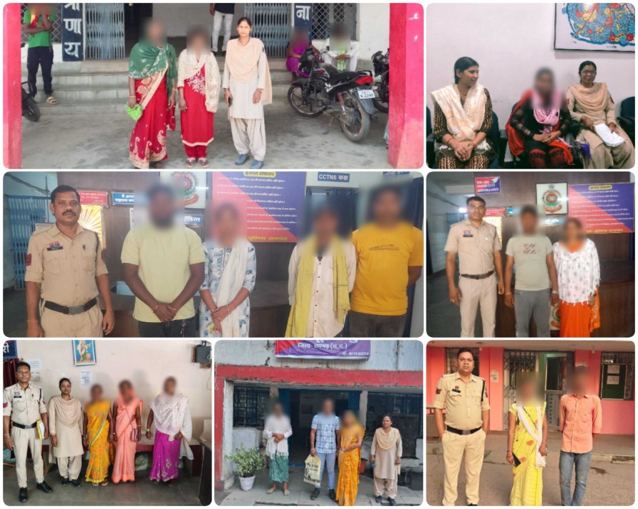 ऑपरेशन तलाश : रायगढ़ पुलिस की बड़ी मानवीय जीत, एक महीने में 251 परिवारों की खुशियां लौटीं…