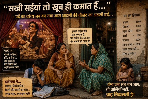 “सखी सईयां तो खूब ही कमात हैं…” – पर्दे का व्यंग्य जब बन गया आम आदमी की चौखट का असली दर्द…