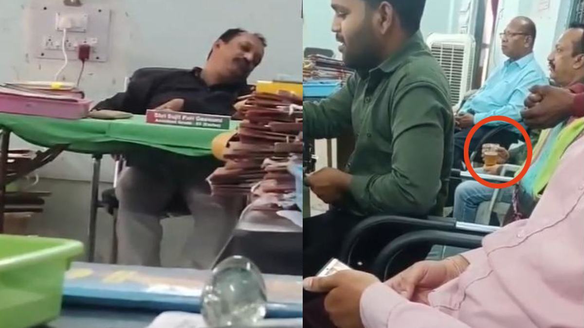 खैरागढ़ आबकारी दफ्तर में चल रही थी शराब की ‘क्वालिटी टेस्टिंग’, संवाददाता का कैमरा घूमा तो ‘टेस्टर्स’ हो गए सस्पेंड!….