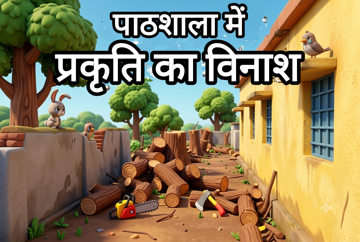 बिना अनुमति 29 पेड़ काटने के मामले में एफआईआर और निलंबन की तैयारी, बीईओ ने सौंपी जांच रिपोर्ट