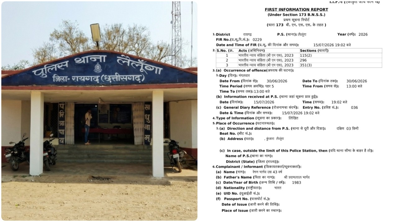कालर पकड़ा, जड़े थप्पड़ और दी जान से मारने की धमकी: उधारी न देने पर प्रोफेसर की सरेराह पिटाई, लैलूंगा पुलिस ने दर्ज की FIR…