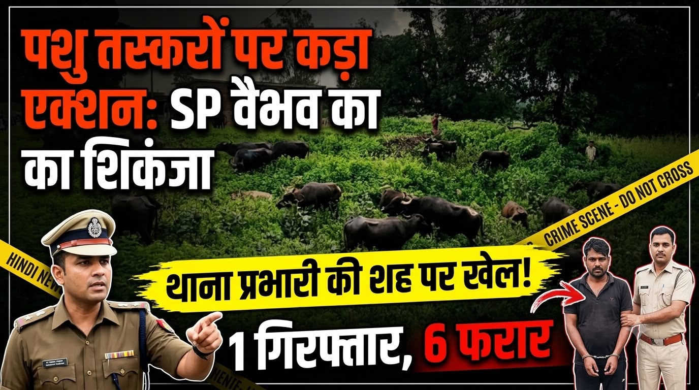 बलरामपुर पुलिस की ‘सर्जिकल स्ट्राइक’ : तस्करों पर एसपी का चाबुक, पर थानेदार की ‘स्क्रिप्ट’ ने खड़े किए संगीन सवाल…