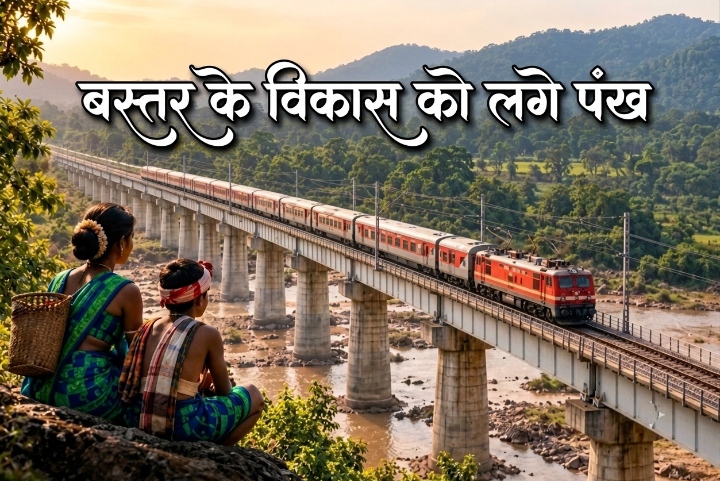 बस्तर के विकास को लगे पंख : दल्ली राजहरा-रावघाट रेल लाइन का काम पूरा, भिलाई स्टील प्लांट को आसानी से मिलेगा लौह अयस्क